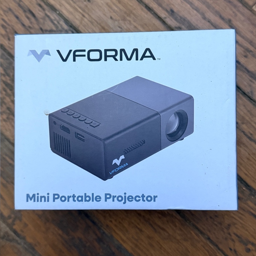 VForma Mini Portable Projector NIB
